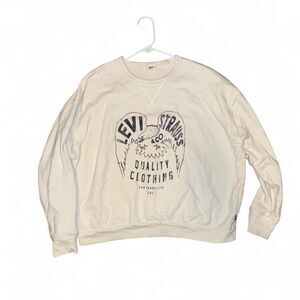 Levi-s Women's White Sweatshirt